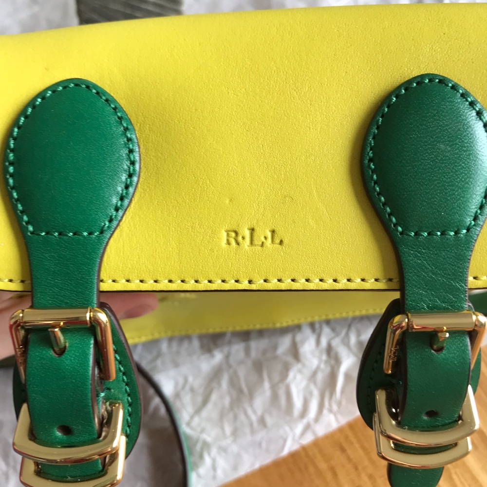Ralph Lauren - yellow crossbody - good condition - Picture 3 of 6